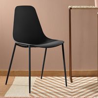 Kave Home Eetkamerstoel 'Whatts' kleur zwart Kave Home Eetkamerstoel 'Whatts' kleur zwart