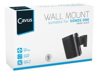 Cavus CMSOB muurbeugel voor Sonos One Audio muurbeugel Zwart - thumbnail
