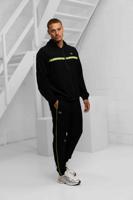 Lacoste Hooded Logostripe Trainingspak Heren Zwart - Maat XS - Kleur: Zwart | Soccerfanshop