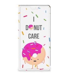 Motorola Moto G73 Flip Style Cover Donut Roze