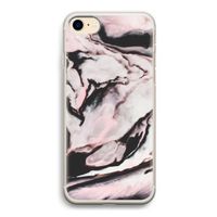 Roze stroom: iPhone 7 Transparant Hoesje