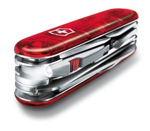 Victorinox Huntsman Lite 1.7915.T Zwitsers zakmes Aantal functies 21 Rood (transparant)