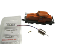 micromotor NA007 motor ombouwset voor Arnold DHG700C