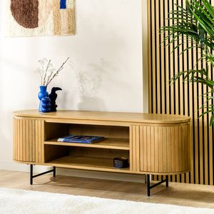 Haluta - Acacia TV-meubel Koen - 155 x 40 x 54 cm - Naturel