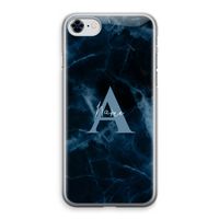 Midnight Marble: iPhone 8 Transparant Hoesje