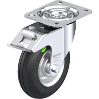 Blickle L-VW 125R-FI Zwenkwiel met rem Wieldiameter: 125 mm Draagvermogen (max.): 50 kg 1 stuk(s)
