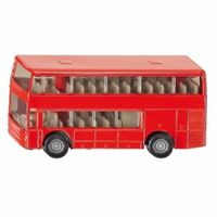 Siku Dubbeldekker bus speelgoed modelauto 10 cm - thumbnail