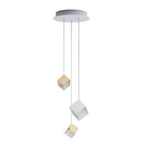 Bomma Pyrite 3 pcs Hanglamp - 2x goud 1x zilver