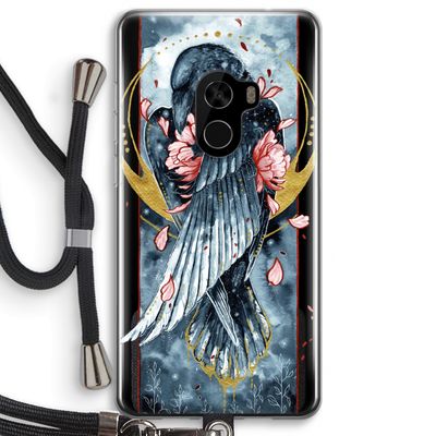Golden Raven: Xiaomi Mi Mix 2 Transparant Hoesje met koord