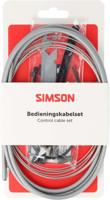 Versnellingskabelset Simson nexus 4/7/8 RVS - grijs