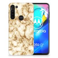 Motorola Moto G8 Power | TPU | Siliconen hoesje | Marmer Goud