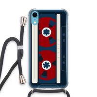 Here's your tape: iPhone XR Transparant Hoesje met koord