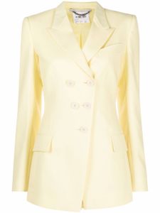 Stella McCartney blazer à boutonnière croisée - Jaune