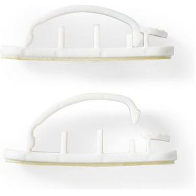 Nedis Kabelmanagement Kabelclip Vergrendeld 3 Stuks Aantal slots: 3 Sleuven