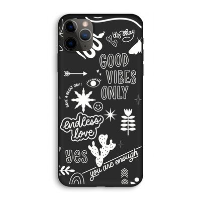 Good vibes: iPhone 11 Pro Biologisch afbreekbaar hoesje