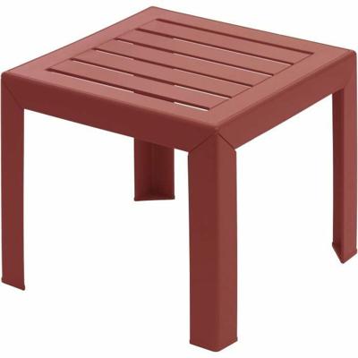 Bijzettafel Grosfillex Miami Rood 40 x 40 x 41 cm