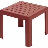Bijzettafel Grosfillex Miami Rood 40 x 40 x 41 cm