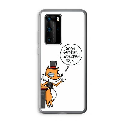 Geen Gezeik: Huawei P40 Pro Transparant Hoesje