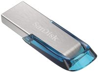 SanDisk Ultra Flair USB flash drive 32 GB USB Type-A 3.2 Gen 1 (3.1 Gen 1) Blauw, Zilver - thumbnail