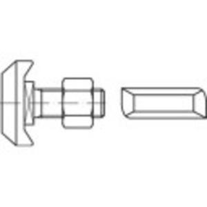 Alstertaler Schrauben & Präzisionsteile 161579 Schroefplaten voor hamerkopschroeven M20 Staal Galvanisch verzinkt 15 stuk(s)