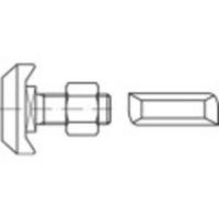 Alstertaler Schrauben & Präzisionsteile 161579 Schroefplaten voor hamerkopschroeven M20 Staal Galvanisch verzinkt 15 stuk(s) - thumbnail