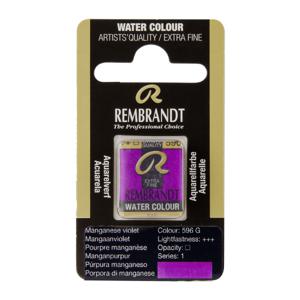 Rembrandt Aquarelverf Napje - Mangaanviolet #596