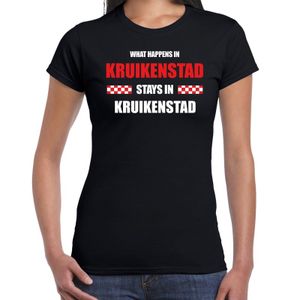 Tilburg/Kruikenstad Carnaval outfit / t- shirt zwart dames