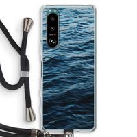 Oceaan: Sony Xperia 5 III Transparant Hoesje met koord