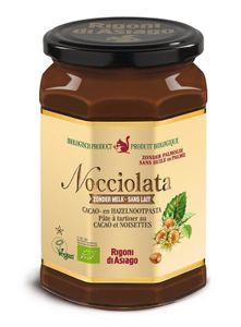 Nocciolata Hazelnotenpasta zonder melk bio (700 gr)