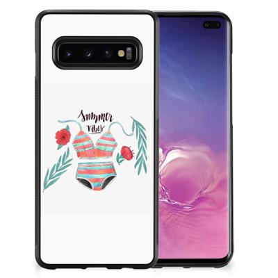 Samsung Galaxy S10+ | Bumper Hoesje | Boho Summer