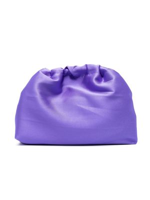 Douuod Kids sac froncé sur le fini satiné - Violet