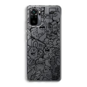 Vexx Black City : Xiaomi Redmi Note 10 Pro Transparant Hoesje