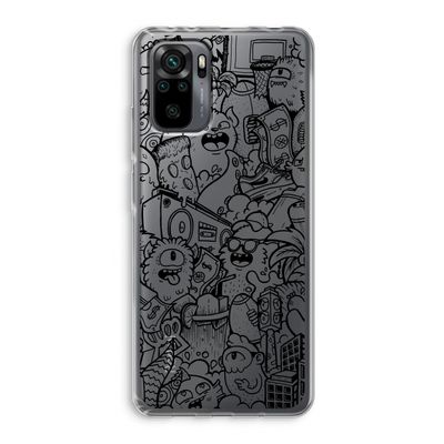 Vexx Black City : Xiaomi Redmi Note 10 Pro Transparant Hoesje