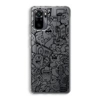 Vexx Black City : Xiaomi Redmi Note 10 Pro Transparant Hoesje