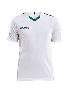Craft 1905561 Progress Contrast Jersey M - White/Team Green - M