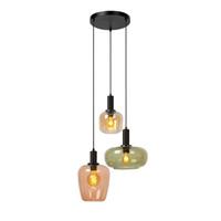 Lucide ILONA Hanglamp 3xE27 - Zwart - thumbnail