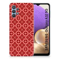 Samsung Galaxy A32 5G TPU bumper Batik Rood - thumbnail