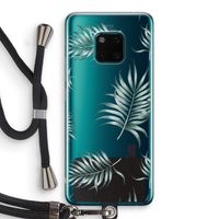 Simple leaves: Huawei Mate 20 Pro Transparant Hoesje met koord