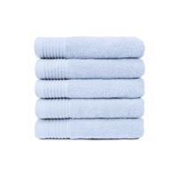 The One Handdoek 450 gram 50x100 cm Licht Blauw (5 stuks)