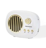 Piper Retro Portable Bluetooth Speaker - Wit