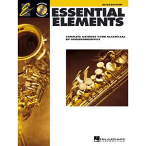 Hal Leonard Essential Elements Altsaxofoon boek met complete methode voor klassikaal en groepsonderwijs