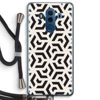 Crazy pattern: Huawei Mate 10 Pro Transparant Hoesje met koord Crazy pattern: Huawei Mate 10 Pro Transparant Hoesje met koord
