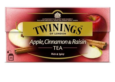 Twinings Apple cinnamon raisin aroma 25 Zakjes Twinings Apple cinnamon raisin aroma 25 Zakjes