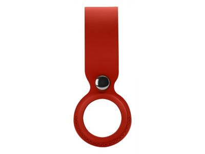 Xccess Xccess PU Leather Airtag Loop Red