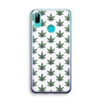 Weed: Huawei P Smart (2019) Transparant Hoesje