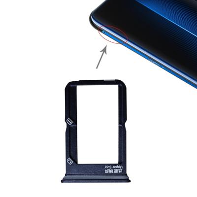 SIM-kaart lade + SIM-kaart lade voor vivo iQOO (zwart)
