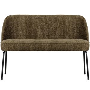 BePureHome Vogue eetkamerbank structure velvet bonsai