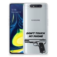 Samsung Galaxy A80 Silicone-hoesje Pistol DTMP - thumbnail
