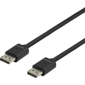 DELTACO GAMING GAM-060 DisplayPort-kabel DisplayPort Aansluitkabel DisplayPort-stekker, DisplayPort-stekker 2.00 m Zwart 8K UHD