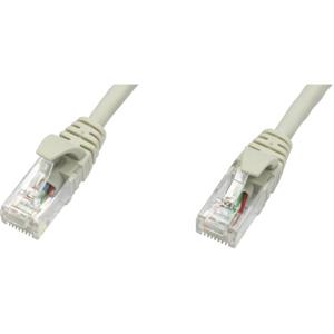 Telegärtner L00006E0019 RJ45 Netwerkkabel, patchkabel CAT 5e U/UTP 25.00 m Grijs Vlambestendig 1 stuk(s)